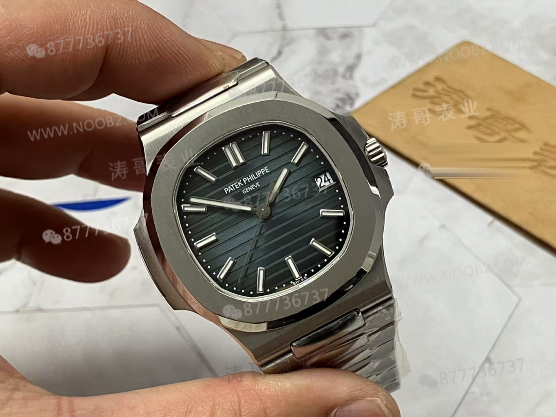 BBF Factory tam revizyon Nautilus 5711, 3K Factory fabrikasını gölgede bırakır mı? İşçilik nasıl? — 2. fotoğraf