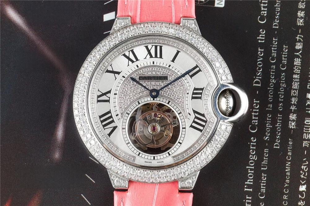 BBR Cartier Ballon Bleu Tourbillon 39 mm Kadın HPI00716 — 1. fotoğraf