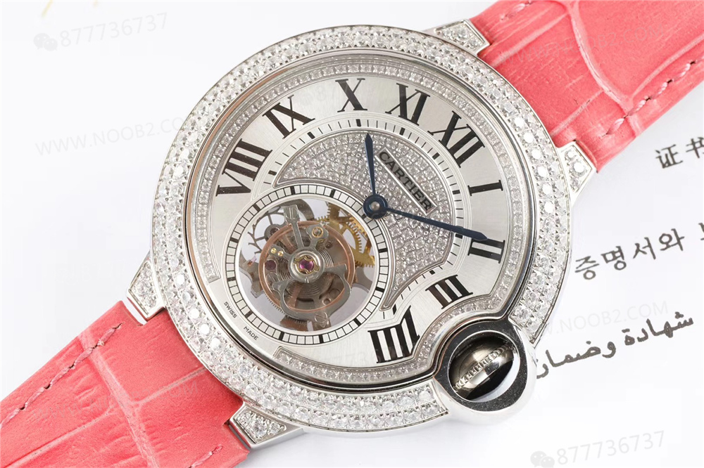 BBR Cartier Ballon Bleu Tourbillon 39 mm Kadın HPI00716 — 3. fotoğraf