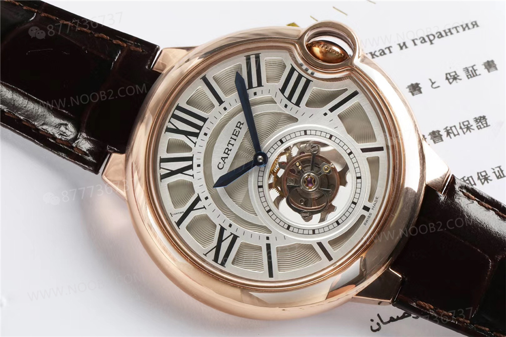 BBR Cartier Ballon Bleu Tourbillon Erkek W6920021 Saat İncelemesi — 4. fotoğraf