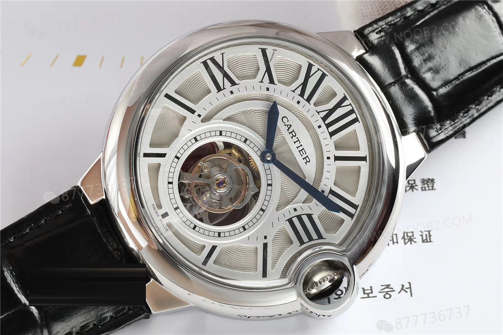 BBR Cartier Ballon Bleu Tourbillon Erkek W6920021 Saat İncelemesi — 5. fotoğraf