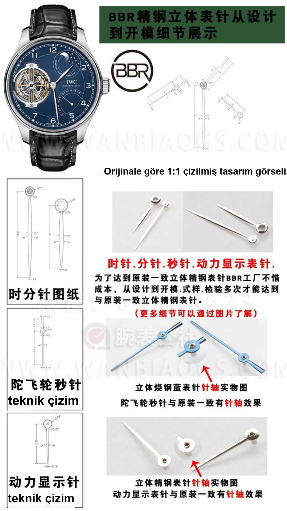 BBR Factory IWC Sabit Güç Tourbillon Saat Detaylı İncelemesi — 4. fotoğraf