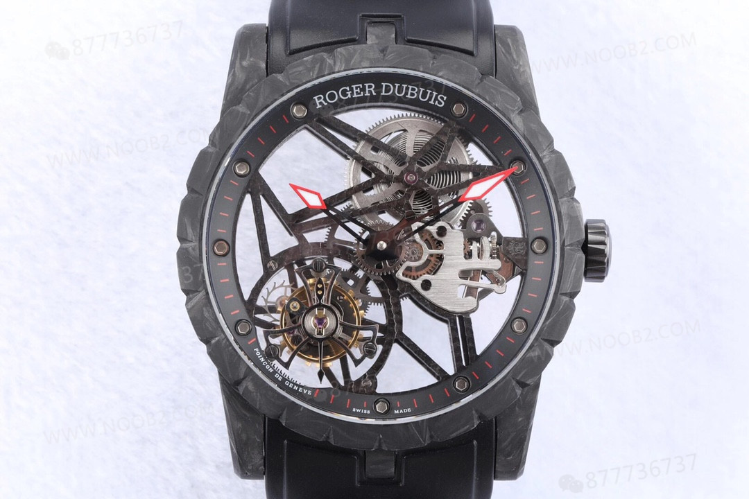 BBR Factory Karbon Fiber Roger Dubuis DBEX0577 Tourbillon Excalibur Serisi Kol Saati — 2. fotoğraf