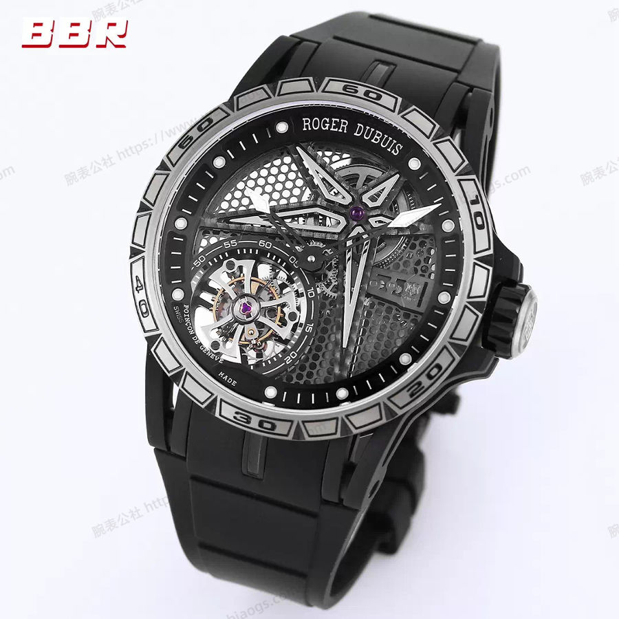 BBR Factory RD Roger Dubuis Excalibur Serisi RDDBEX0815 Tourbillon Kol Saati — 3. fotoğraf