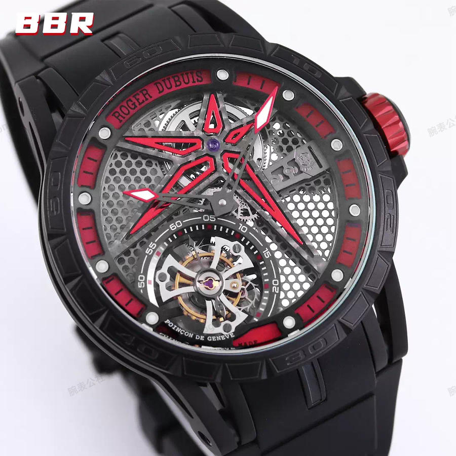 BBR Factory RD Roger Dubuis Excalibur Serisi RDDBEX0817 Tourbillon Kol Saati — 4. fotoğraf
