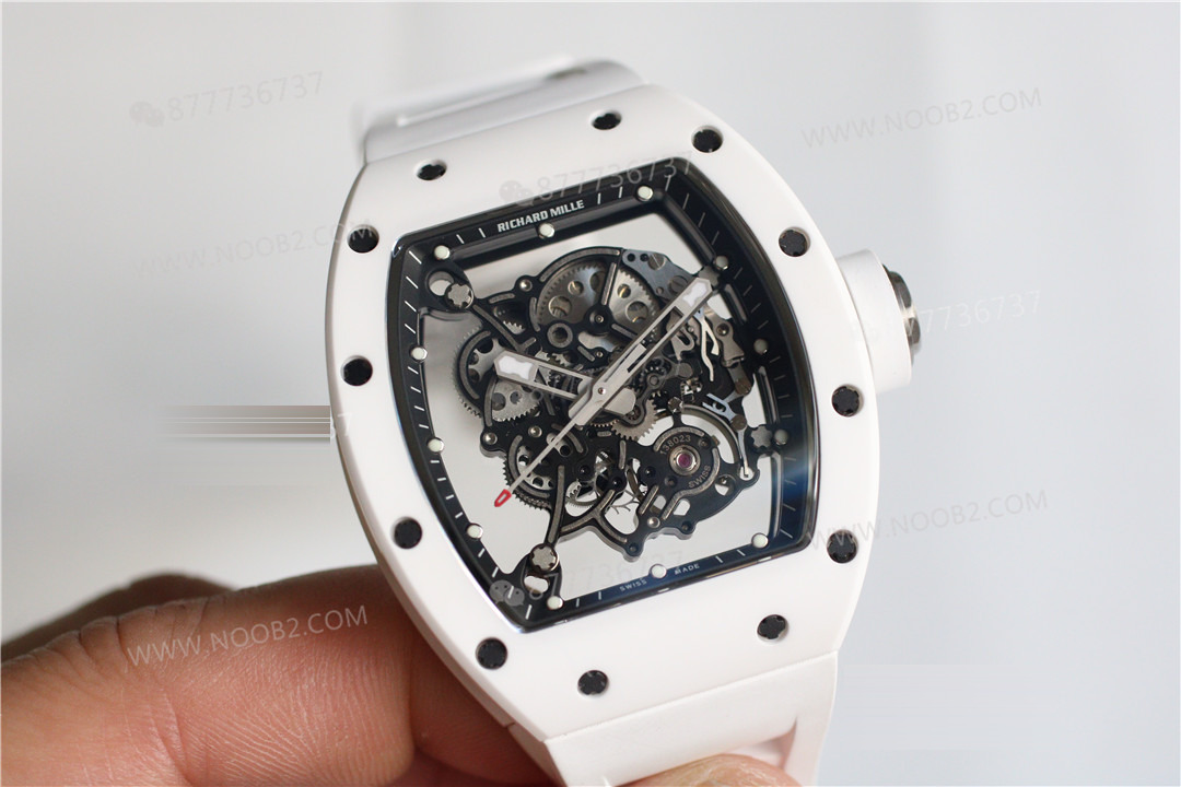 BBR Factory Richard Mille RM055 entegre mekanizma ZF Factory'ı geride bırakıyor — 3. fotoğraf