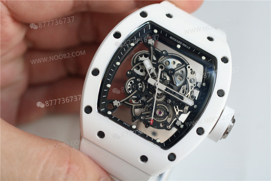BBR Factory Richard Mille RM055 entegre mekanizma ZF Factory'ı geride bırakıyor — 5. fotoğraf