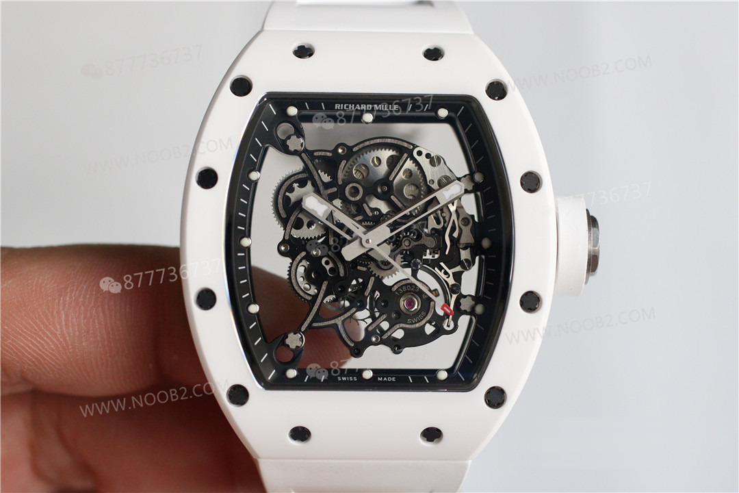 BBR Factory Richard Mille RM055 entegre mekanizma ZF Factory'ı geride bırakıyor — 6. fotoğraf