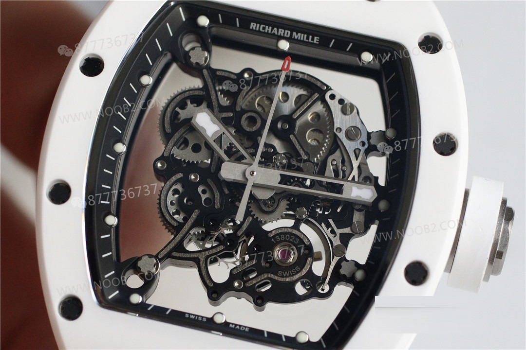 BBR Factory Richard Mille RM055 entegre mekanizma ZF Factory'ı geride bırakıyor — 7. fotoğraf