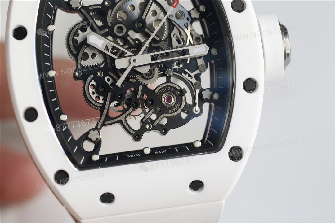 BBR Factory Richard Mille RM055 entegre mekanizma ZF Factory'ı geride bırakıyor — 8. fotoğraf