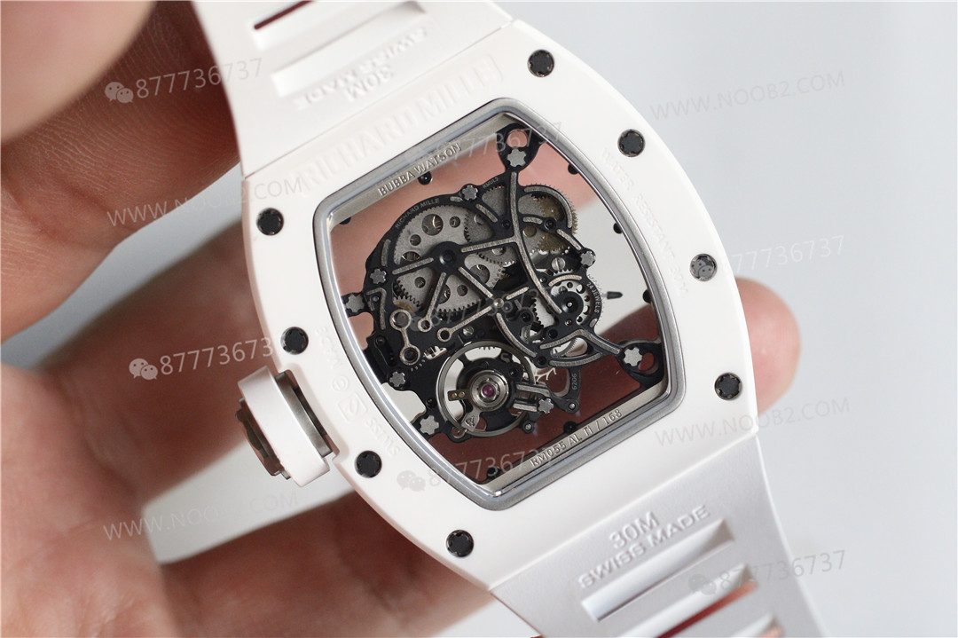 BBR Factory Richard Mille RM055 entegre mekanizma ZF Factory'ı geride bırakıyor — 10. fotoğraf
