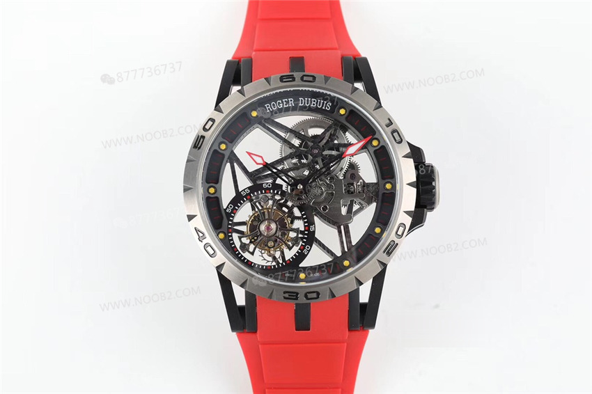 BBR Factory Roger Dubuis 0549 Titanyum Tourbillon 2020 Yeni Model Saat İncelemesi — 5. fotoğraf