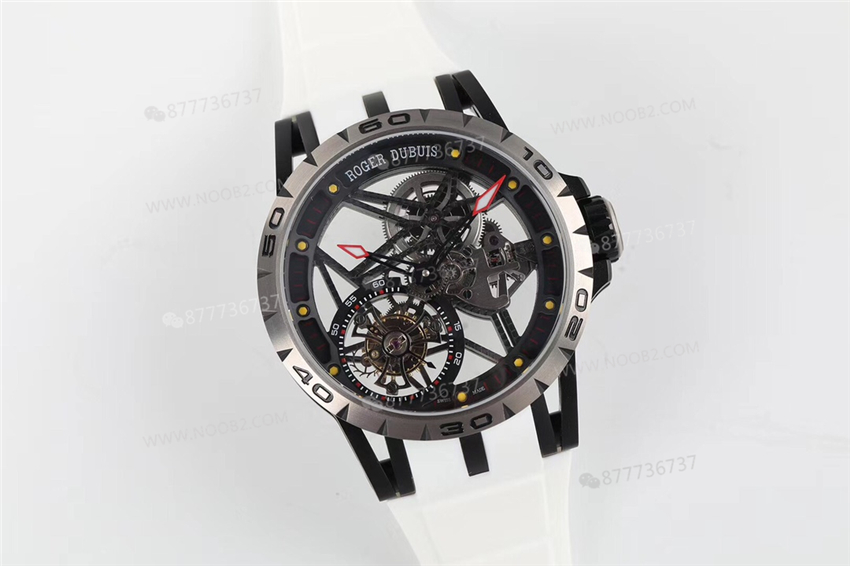 BBR Factory Roger Dubuis 0549 Titanyum Tourbillon 2020 Yeni Model Saat İncelemesi — 6. fotoğraf