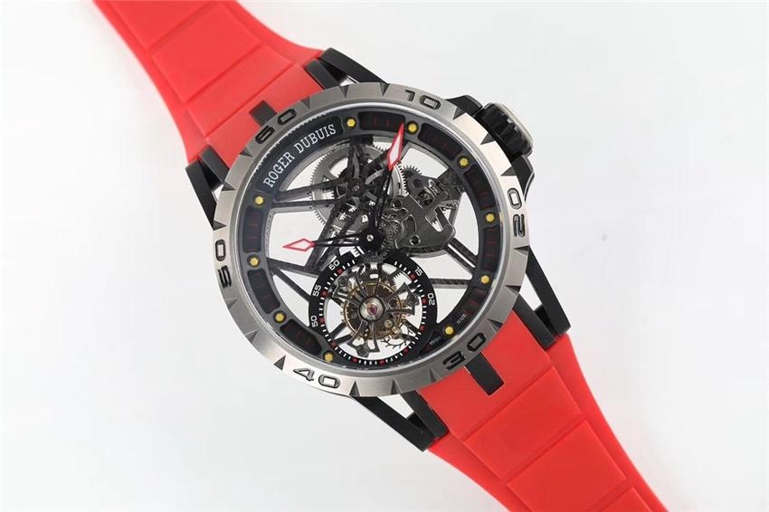 BBR Factory Roger Dubuis 0549 Titanyum Tourbillon 2020 Yeni Model Saat İncelemesi — 7. fotoğraf