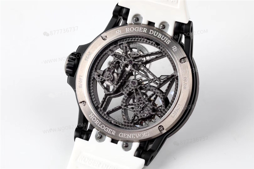 BBR Factory Roger Dubuis 0549 Titanyum Tourbillon 2020 Yeni Model Saat İncelemesi — 10. fotoğraf