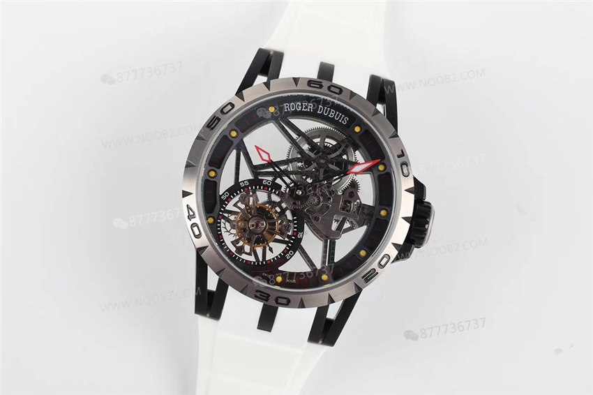 BBR Factory Roger Dubuis 0549 Titanyum Tourbillon 2020 Yeni Model Saat İncelemesi — 16. fotoğraf