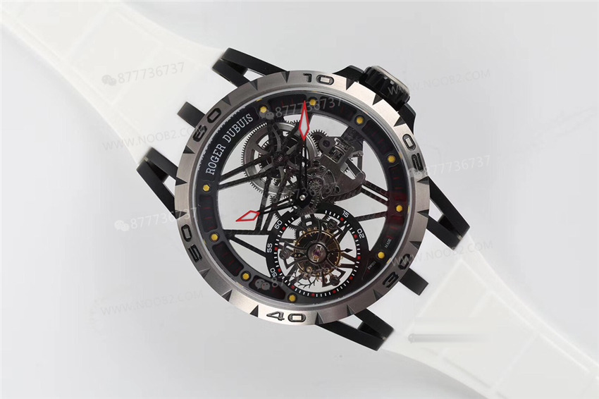 BBR Factory Roger Dubuis 0549 Titanyum Tourbillon 2020 Yeni Model Saat İncelemesi — 18. fotoğraf