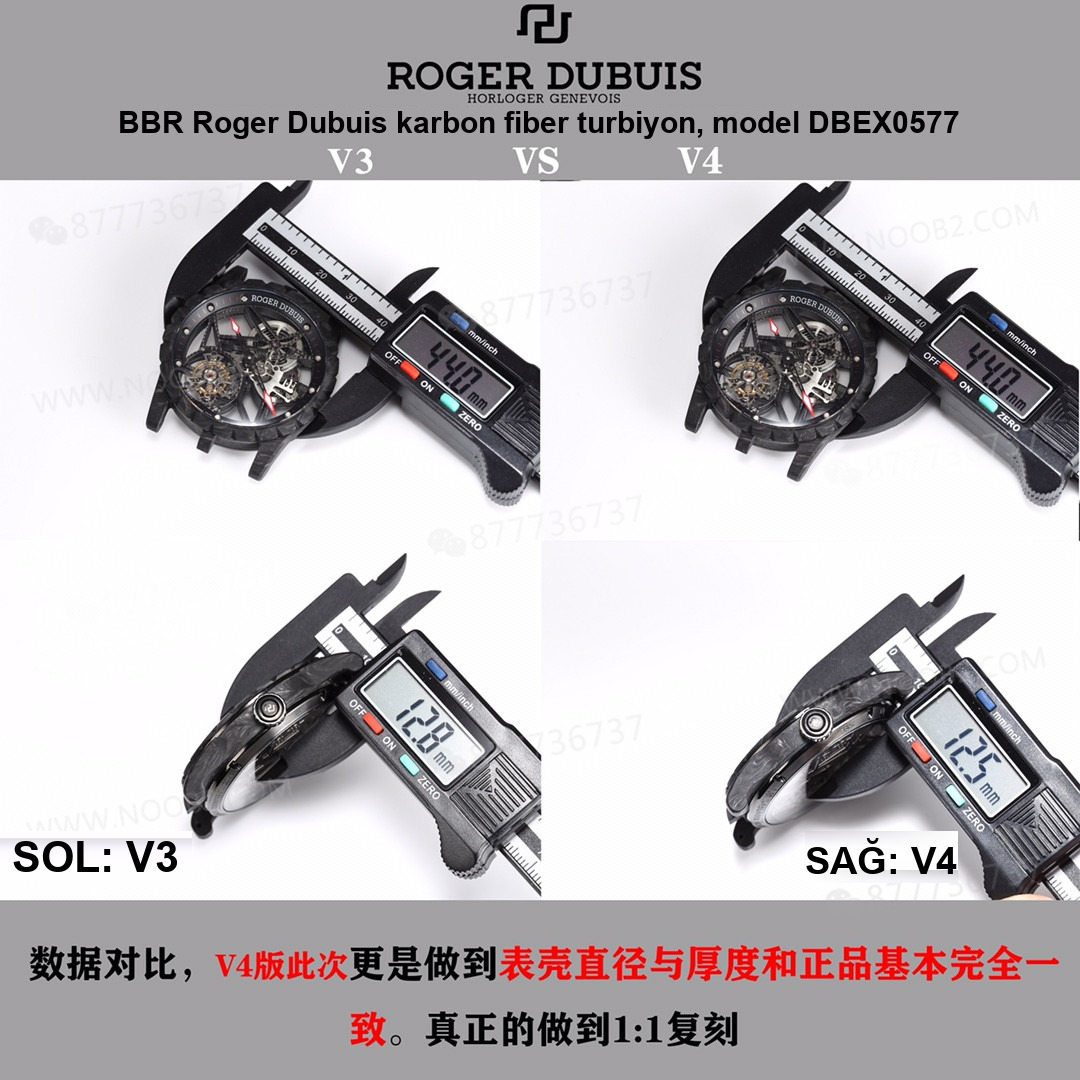 BBR Factory Roger Dubuis 0577 Tourbillon V4 sürümünde neler geliştirildi? — 10. fotoğraf
