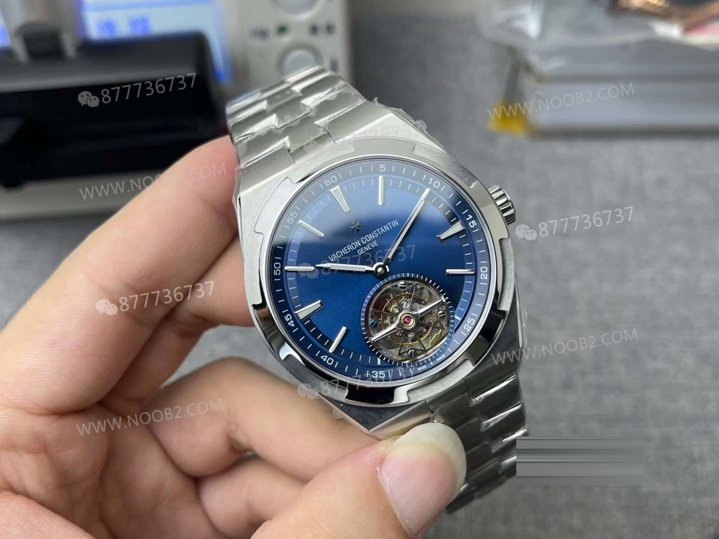 BBR Factory Vacheron Constantin Overseas Tourbillon Replika Saat — 1. fotoğraf