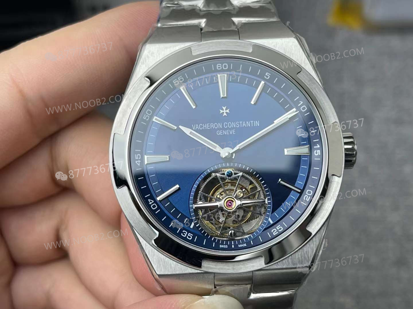 BBR Factory Vacheron Constantin Overseas Tourbillon Replika Saat — 2. fotoğraf
