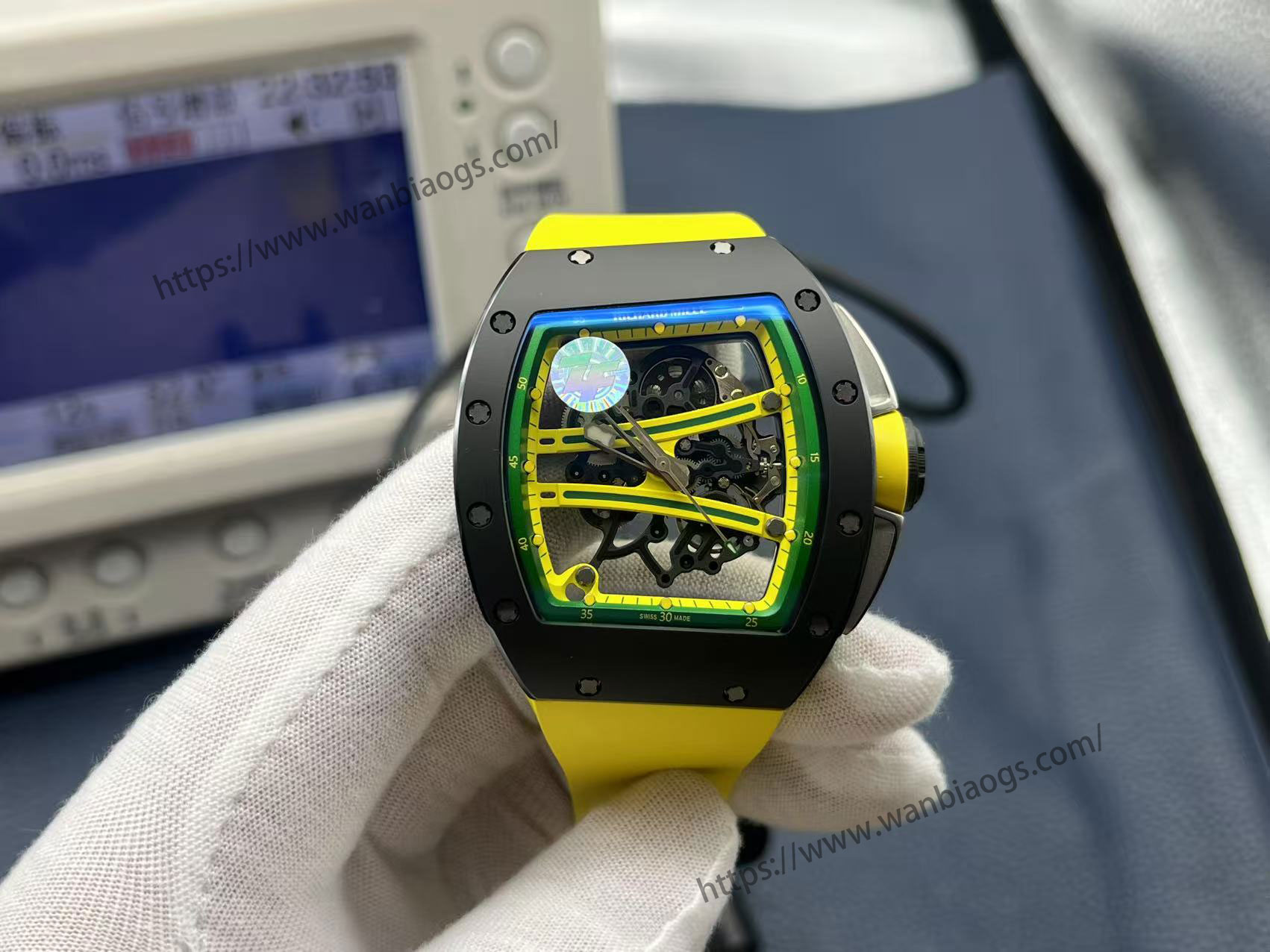 Bilek üstünde mekanik estetiğin yeni zirvesi! ZF'nin yeni ürünü Richard Mille RM061 çarpıcı bir şekilde geliyor — 13. fotoğraf
