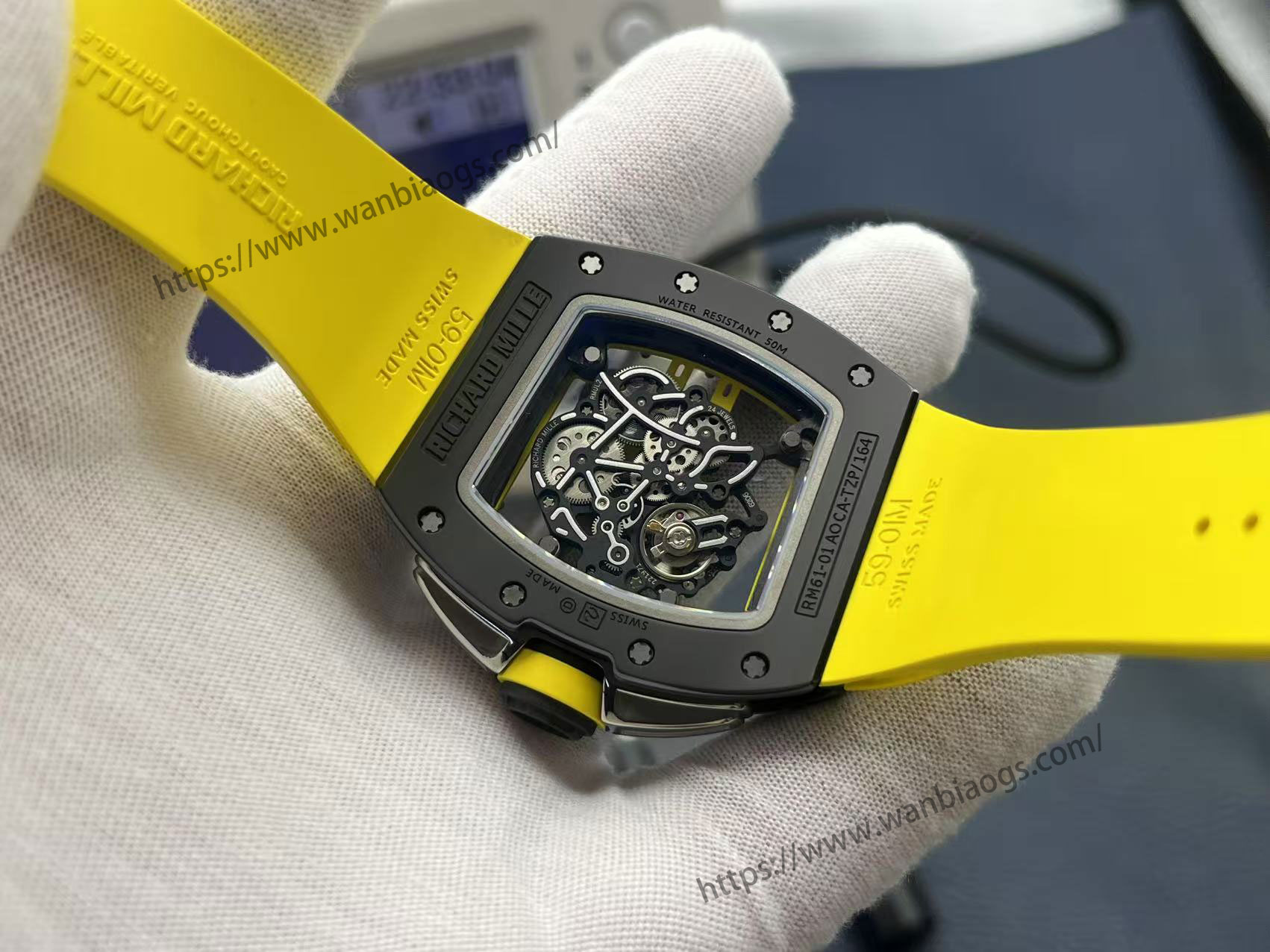 Bilek üstünde mekanik estetiğin yeni zirvesi! ZF'nin yeni ürünü Richard Mille RM061 çarpıcı bir şekilde geliyor — 19. fotoğraf