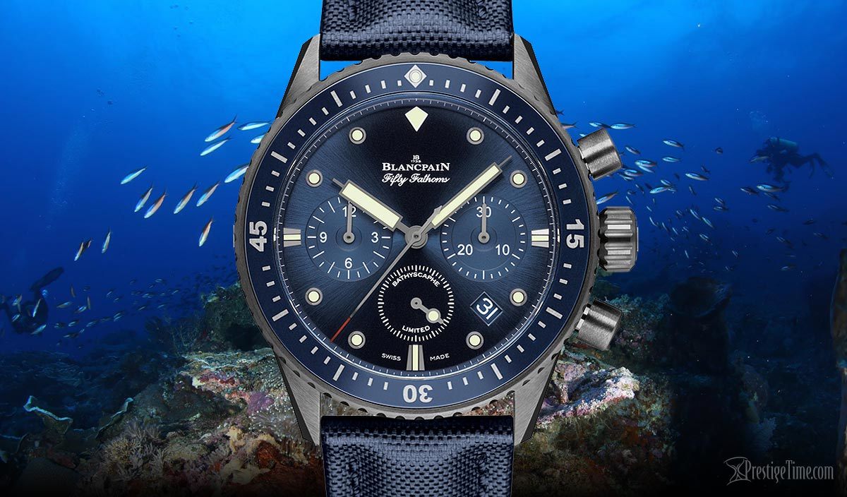 Blancpain Fifty Fathoms Bathyscaphe Flyback Kronograf