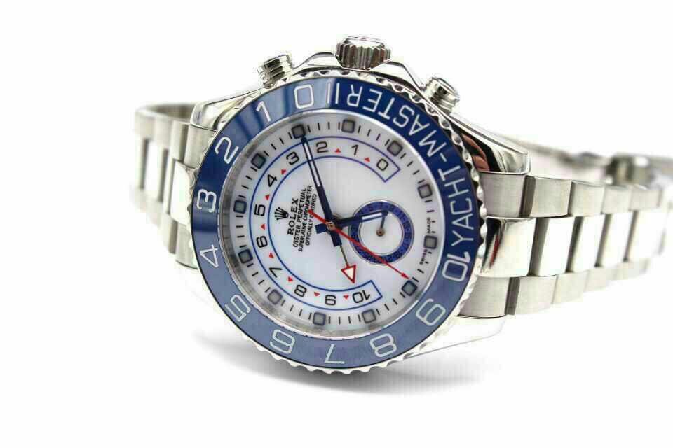Replika Rolex Yacht-Master II 116680 Mavi Saat