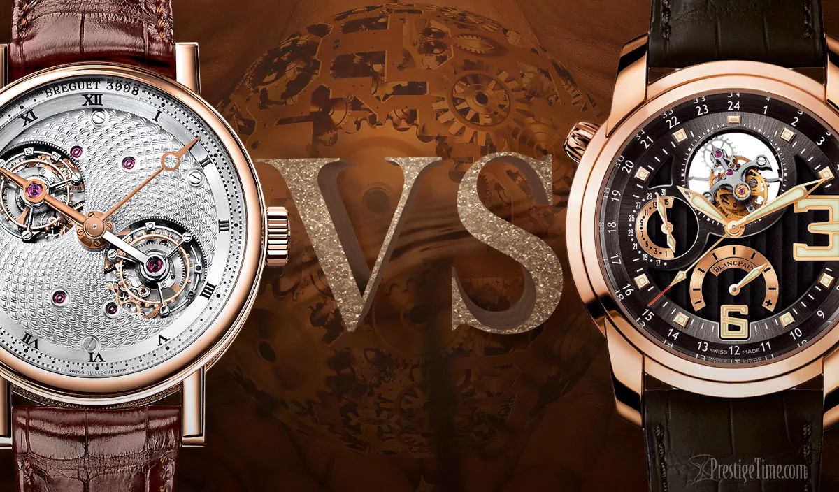 Breguet VS Blancpain Saatler