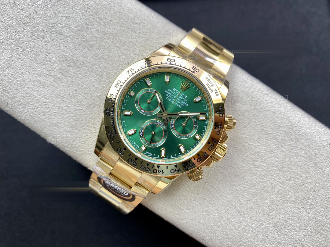 BT Factory Rolex Daytona 4130 mekanizma: gri kauçuk Daytona, beyaz altın Daytona, sarı altın Daytona nasıl seçilir? — 2. fotoğraf