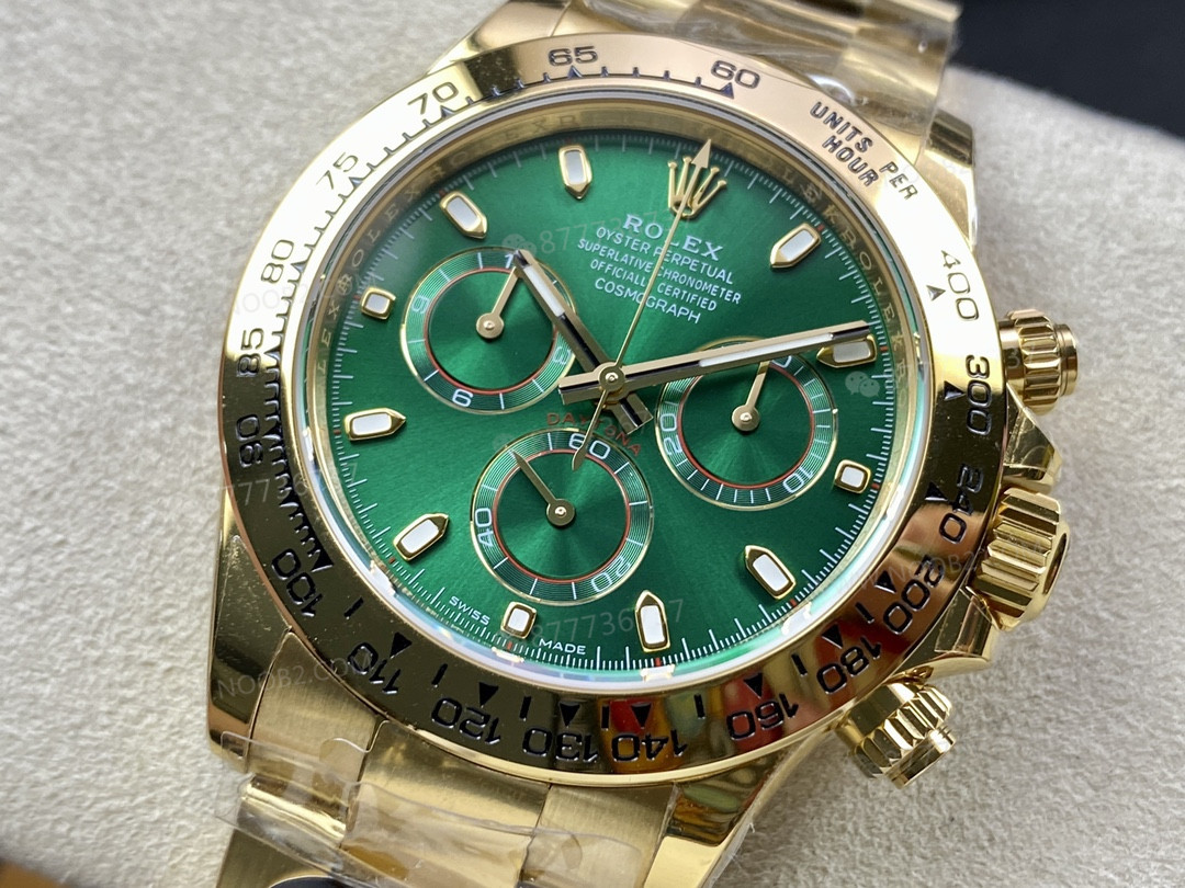 BT Factory Rolex yeşil altın Daytona'nın 4130 mekanizmasının kalitesi nasıl? — 5. fotoğraf