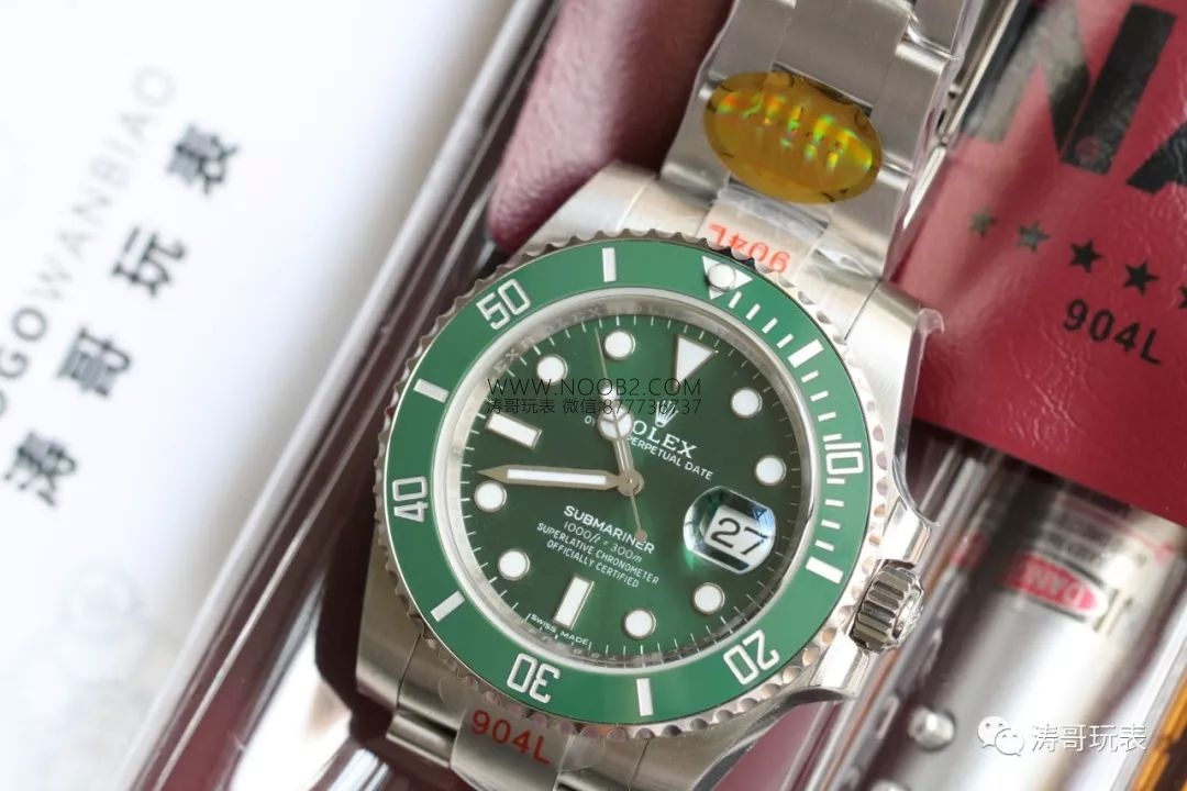 Büyük fabrikalara meydan okuyor: NAIL Rolex Yeşil Su Hayaleti 904 çelik saat gerçek-replika karşılaştırması ve orijinal incelemesi — 13. fotoğraf