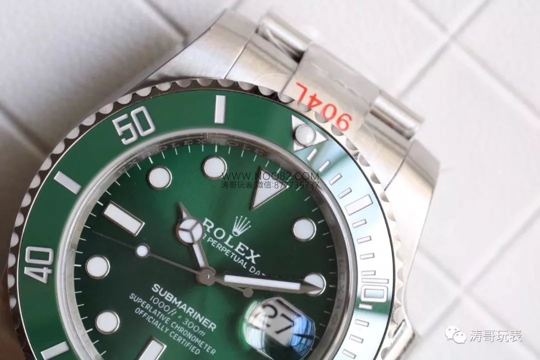Büyük fabrikalara meydan okuyor: NAIL Rolex Yeşil Su Hayaleti 904 çelik saat gerçek-replika karşılaştırması ve orijinal incelemesi — 17. fotoğraf