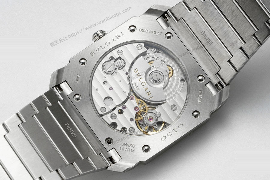 BV Factory Bulgari Octo Finissimo serisi (mavi kadran) ultra ince saat incelemesi — 7. fotoğraf