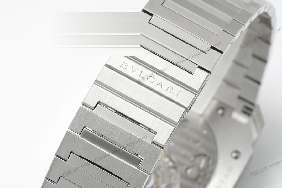 BV Factory Bulgari Octo Finissimo serisi (mavi kadran) ultra ince saat incelemesi — 8. fotoğraf