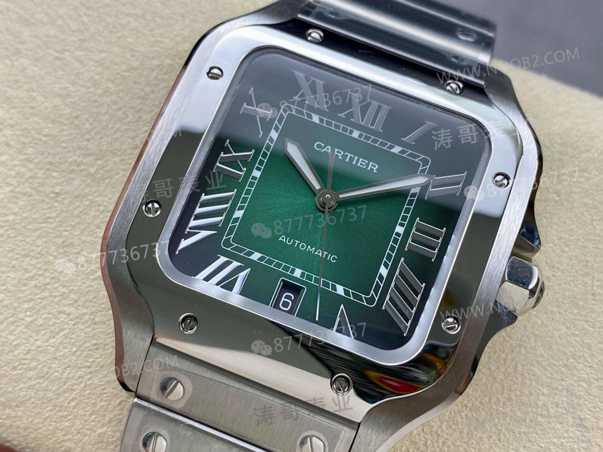 BV Factory Cartier Santos erkek saati almaya değer mi? — 3. fotoğraf