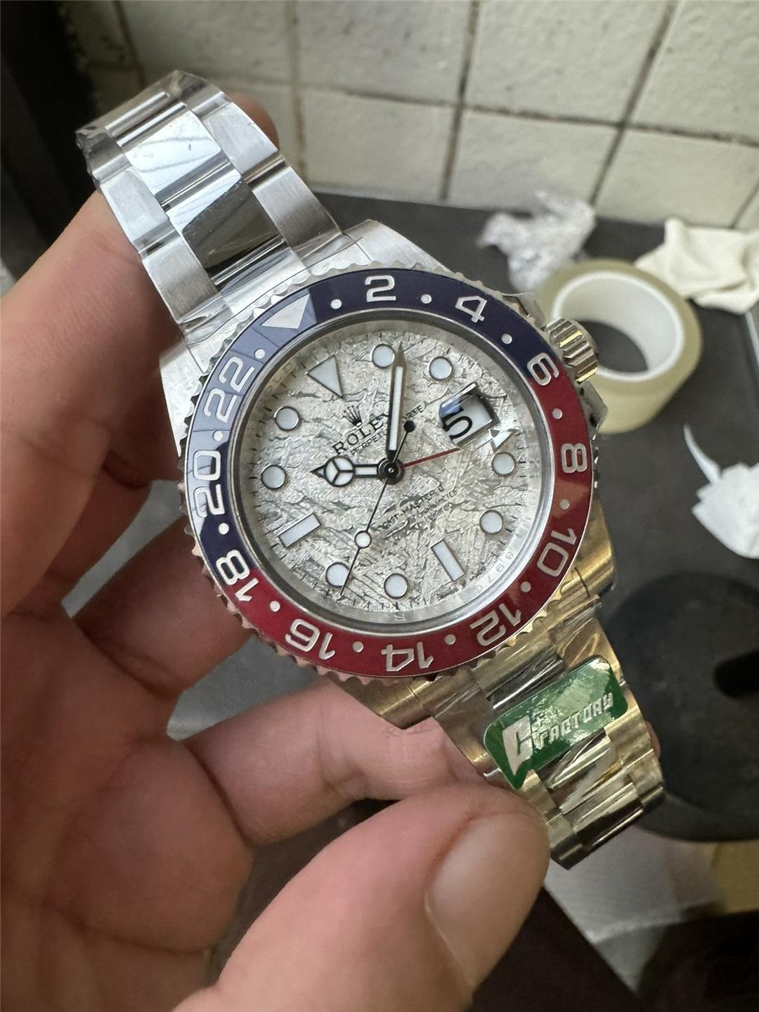 C+ fabrikası Rolex GMT meteor kadran Coke bezel işçiliği nasıl? — 1. fotoğraf