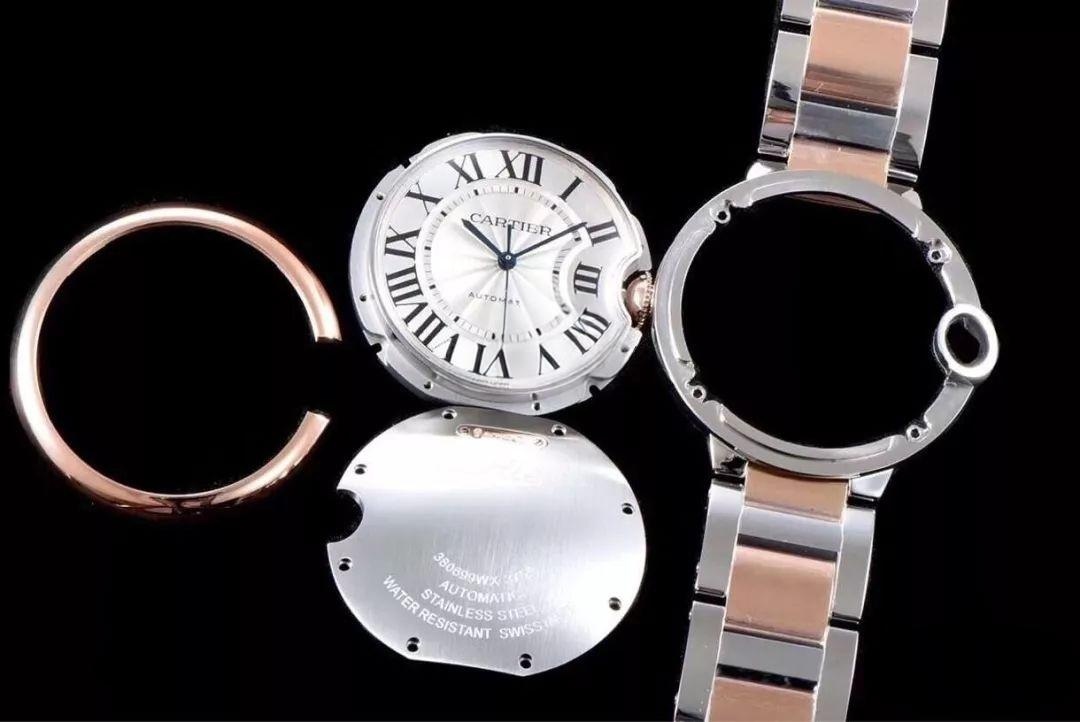 Cartier 2019 yeni iki renk altın V6 Factory Ballon Bleu 28 mm/33 mm/42 mm inceleme ve kısa değerlendirme — 4. fotoğraf