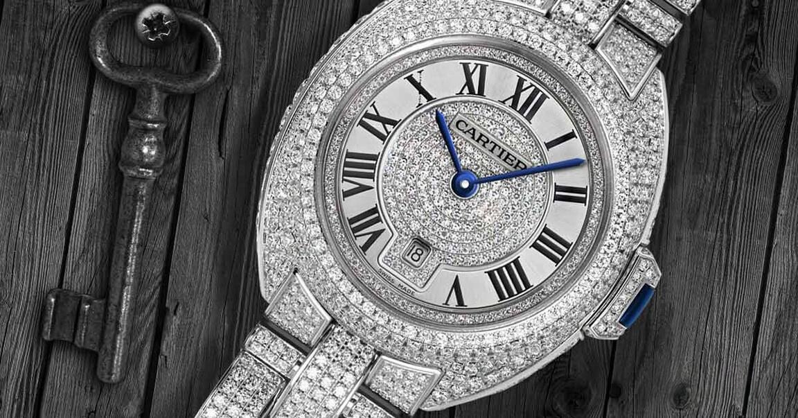 Cartier Pırlanta Saat