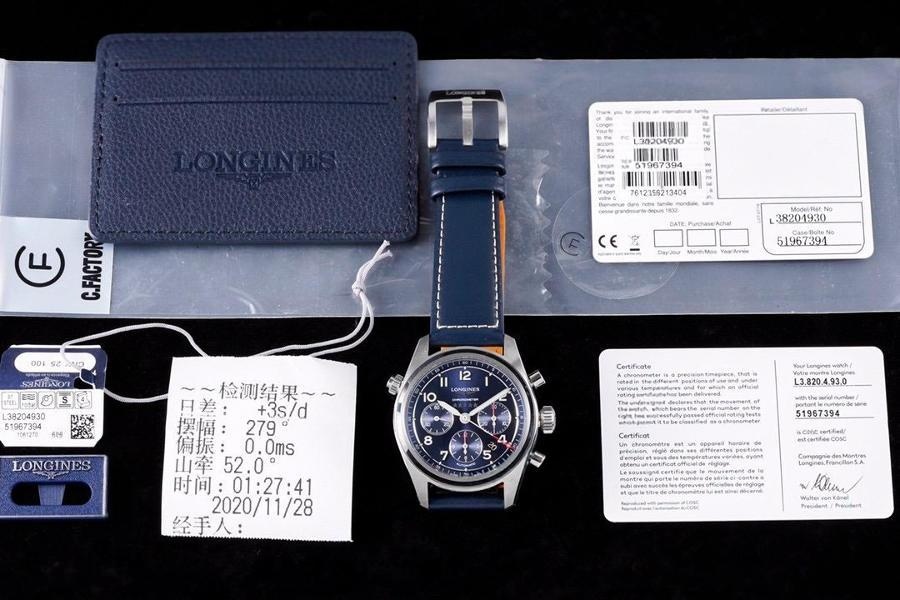CF Factory Longines Spirit Serisi Kronograf Saat İncelemesi — 1. fotoğraf