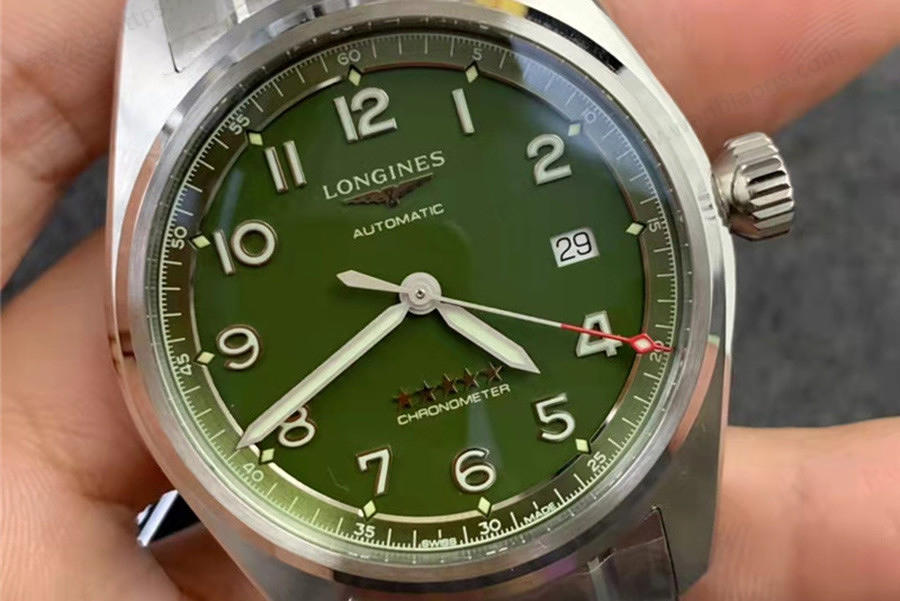 CF Factory Longines Spirit serisi yeşil kadranlı saat incelemesi — 3. fotoğraf