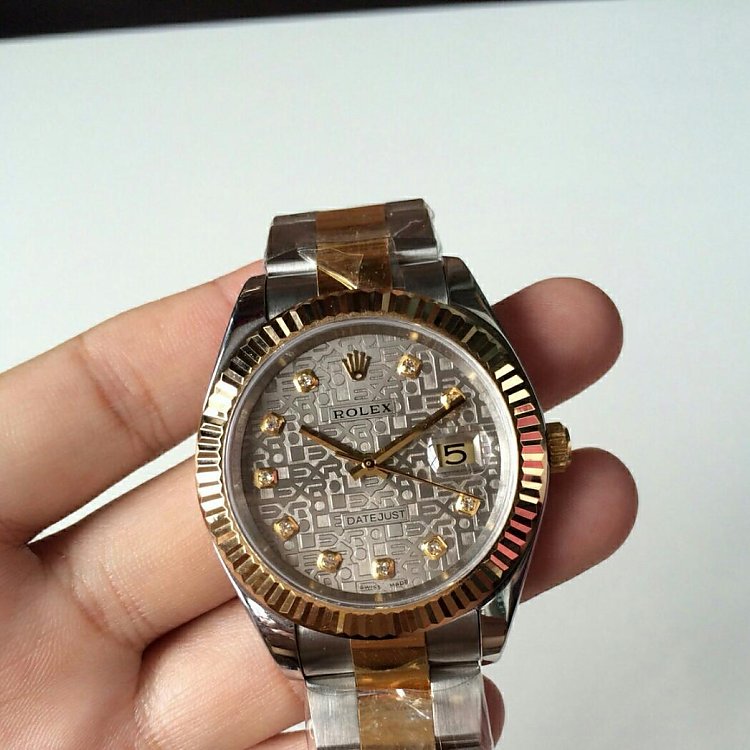 Replika Rolex Datejust Sarı Altın 18K