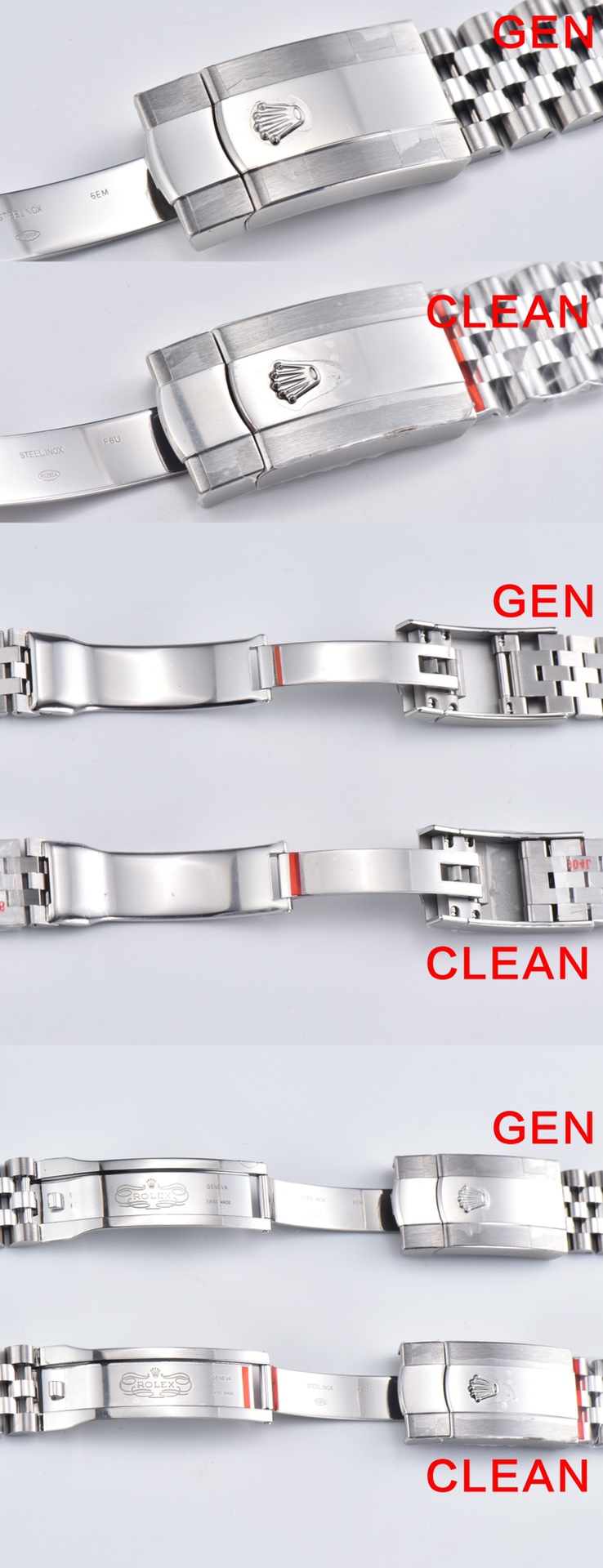 Clean [36 mm]Rolex Datejust Serisi m126234-0047 Kol Saati — 8. fotoğraf