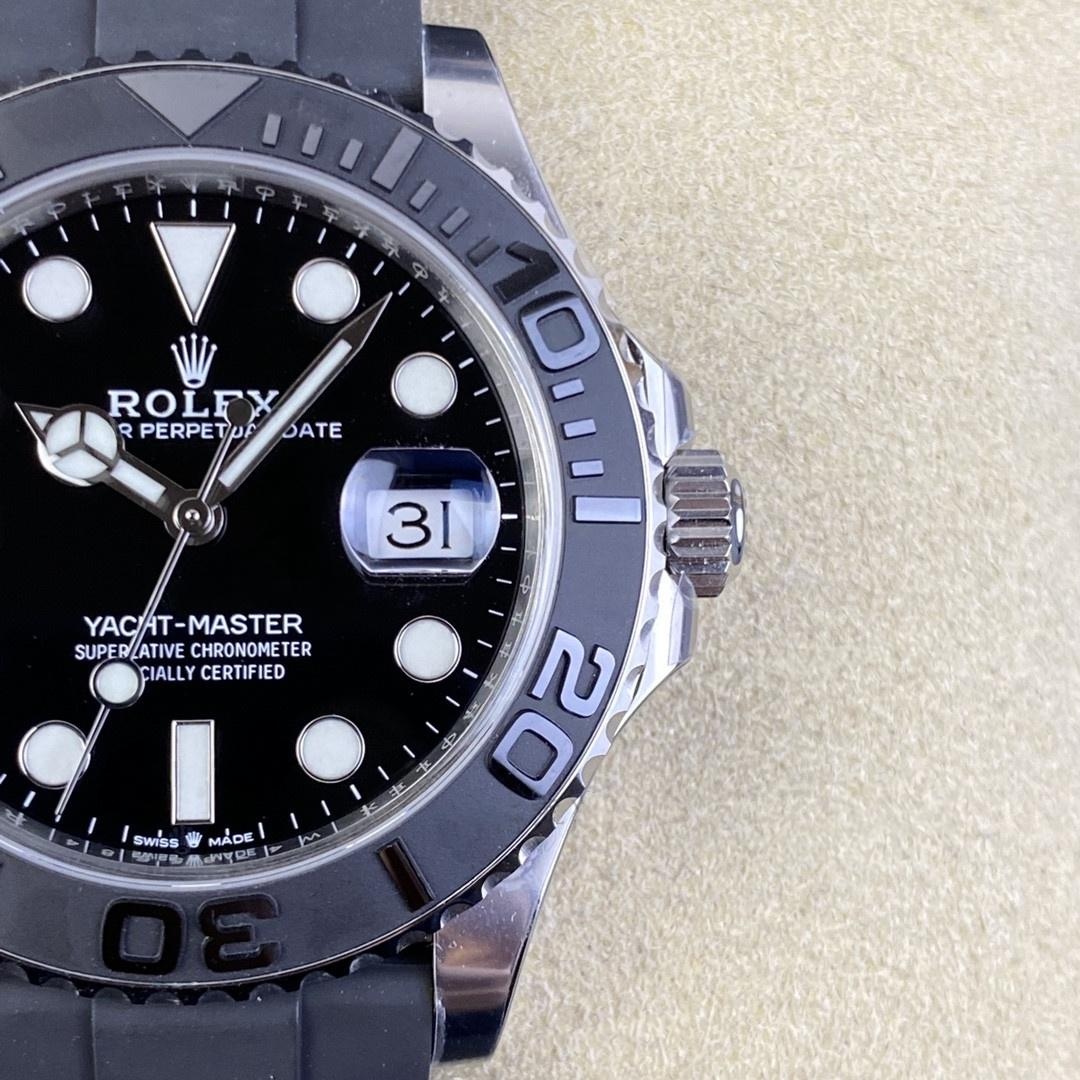 Clean beyaz altın Yacht-Master 226659, orijinaline göre kaç gram fark ediyor? — 4. fotoğraf