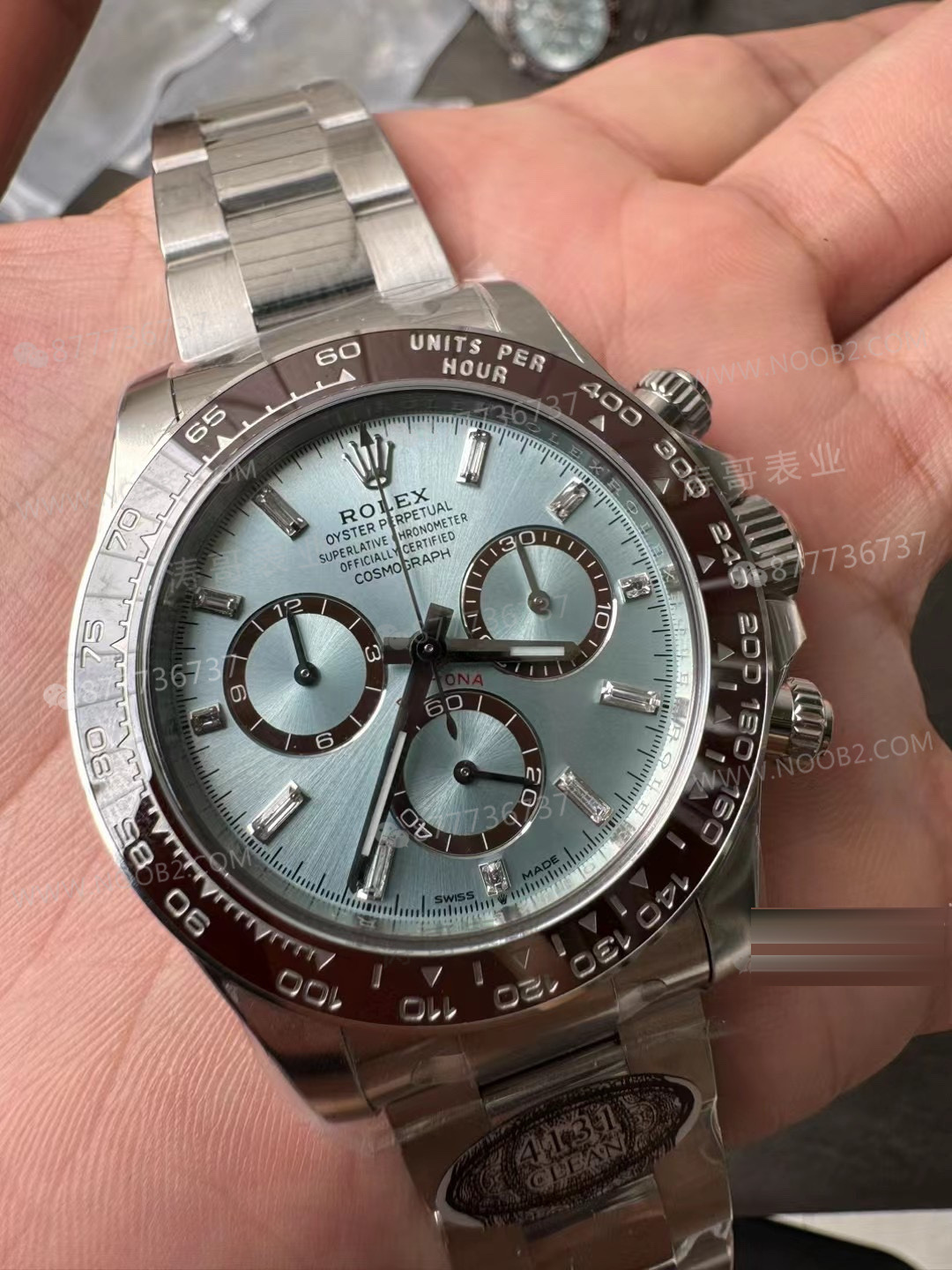 Clean buz mavisi Daytona 4131 mekanizma versiyonu tanıtımı — 8. fotoğraf