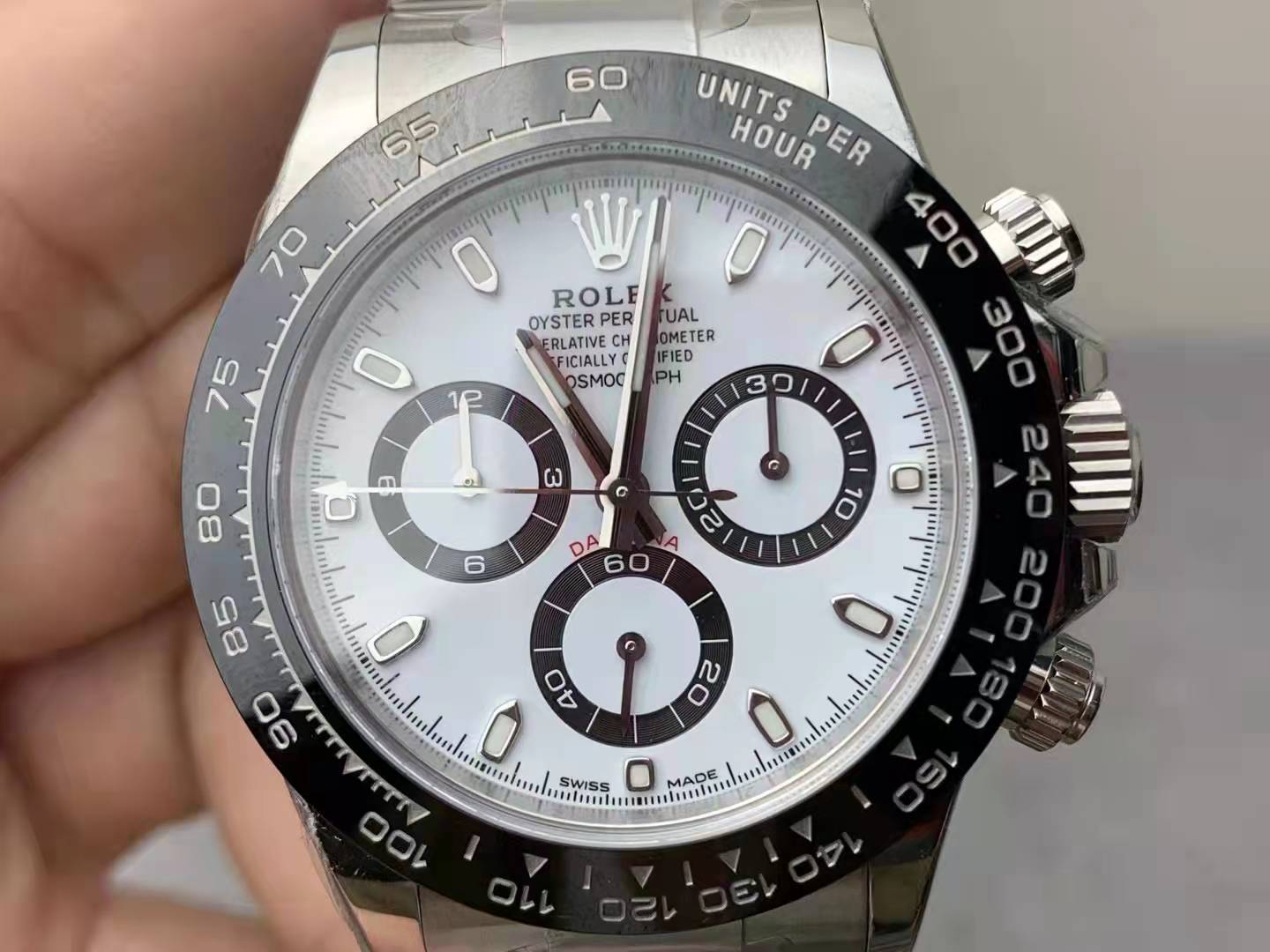 Rolex Daytona 116500 Beyaz Kadran