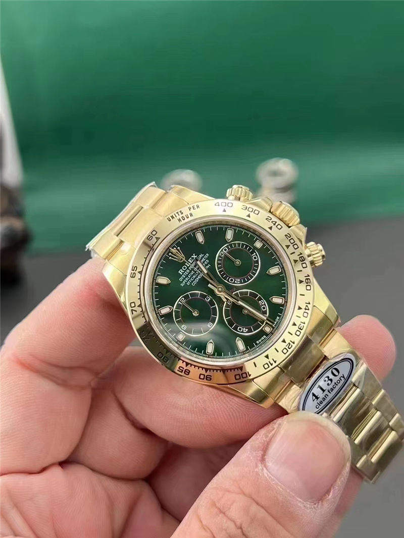 Clean fabrikasının Rolex yeşil-altın Daytona'sı alınır mı? — 2. fotoğraf