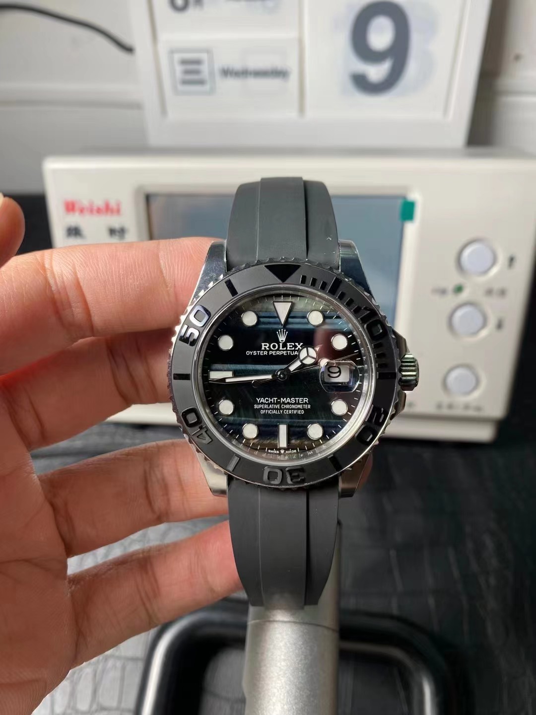 Replika Rolex YachtMaster Falcon Eye