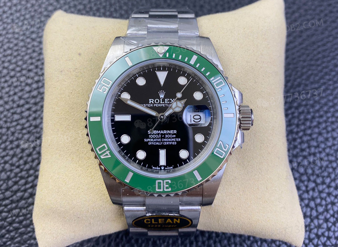 Clean Rolex 126610 Yeşil Su Hayaleti 41 mm — 1. fotoğraf