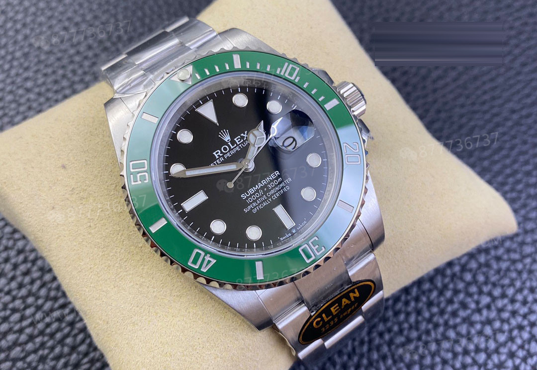 Clean Rolex 126610 Yeşil Su Hayaleti 41 mm — 2. fotoğraf